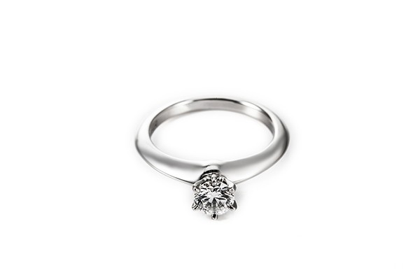 蒂芙尼钻戒0.61CT I IF 3EX N (