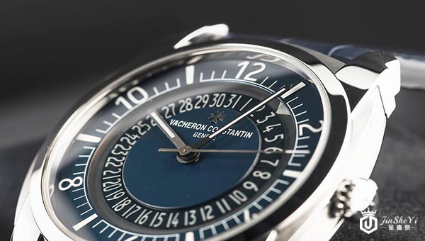 上海回收二手江诗丹顿QUAI DE L<i></i>'ILE不锈钢三针日期手表