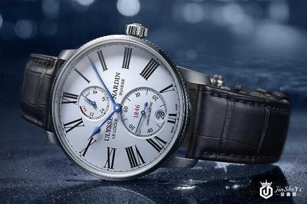 雅典表航海系列领航者腕表(不锈钢白面)