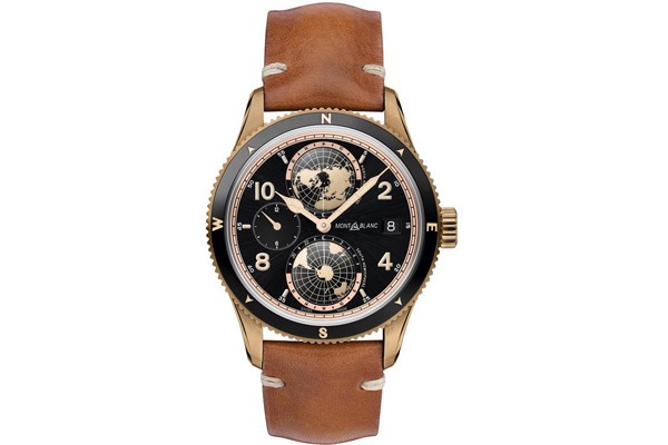 赏析万宝龙1858系列世界时手表，上海哪里回收万宝龙手表？