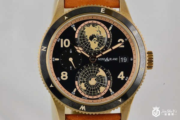 赏析万宝龙1858系列世界时手表，上海哪里回收万宝龙手表？