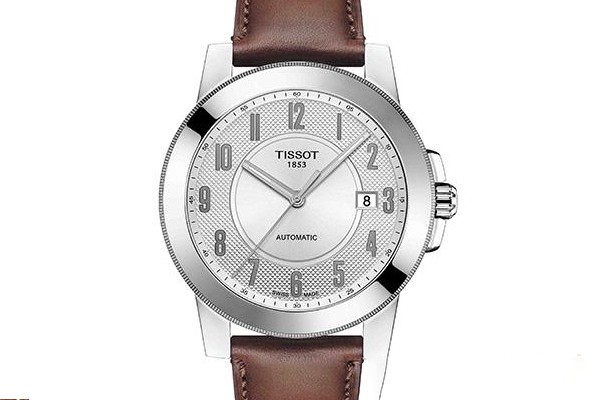 天梭表Gentlemen绅士系列自动腕表玫瑰金皮革款 天梭表Gentlemen绅士系列自动腕表玫瑰金皮革款