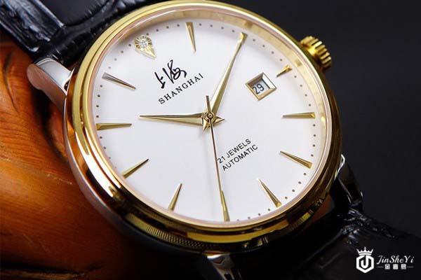 上海手表箐睿系列812单-Z-5 金盘男士腕表
