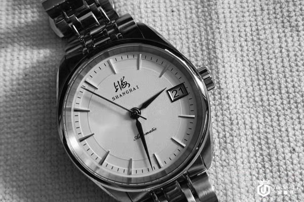 二手上海大三针自动机械男士腕表表盘 二手上海大三针自动机械男士腕表表盘